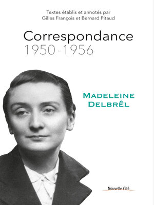 cover image of Correspondance 1950--1956